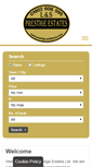 Mobile Screenshot of prestige-estatesuk.com